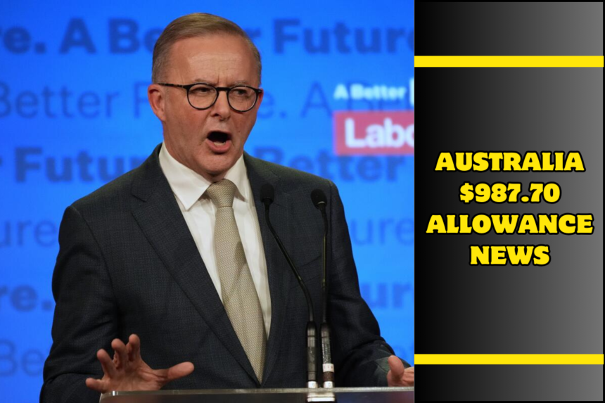 Australia $987.70 Allowance News