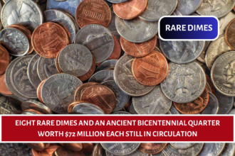 Eight Rare Dimes and an Ancient Bicentennial Quarter Worth $72 Million Each Still in Circulation