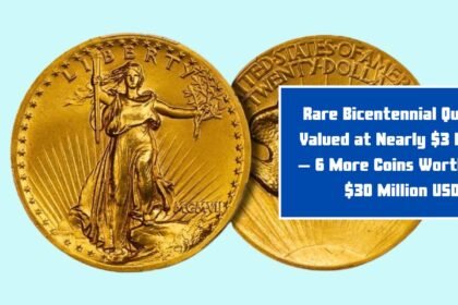 Rare Bicentennial Quarter Valued at Nearly $3 Million – 6 More Coins Worth Over $30 Million USD