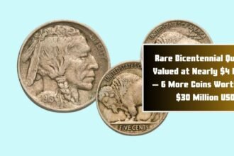 Rare Bicentennial Quarter Valued at Nearly $4 Million – 6 More Coins Worth Over $30 Million USD