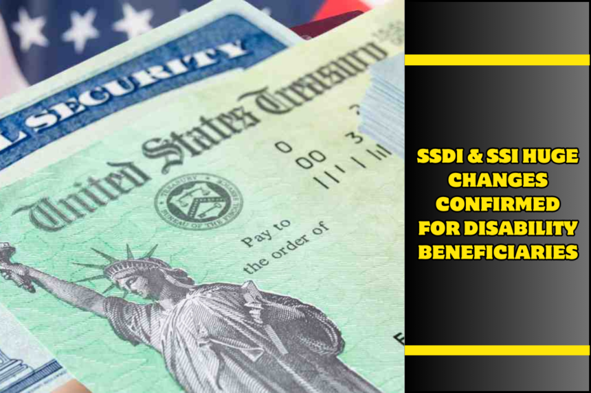 SSDI & SSI Huge Changes Confirmed for Disability Beneficiaries