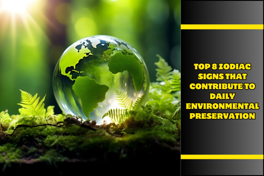 Top 8 Zodiac Signs That Contribute to Daily Environmental Preservation